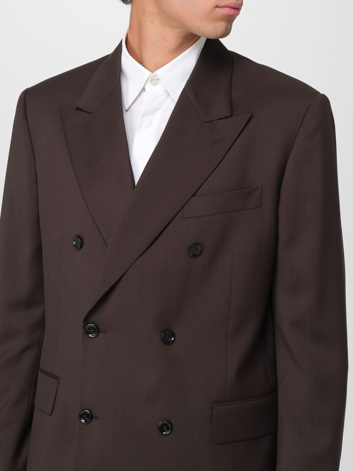 Suit Men color Brown