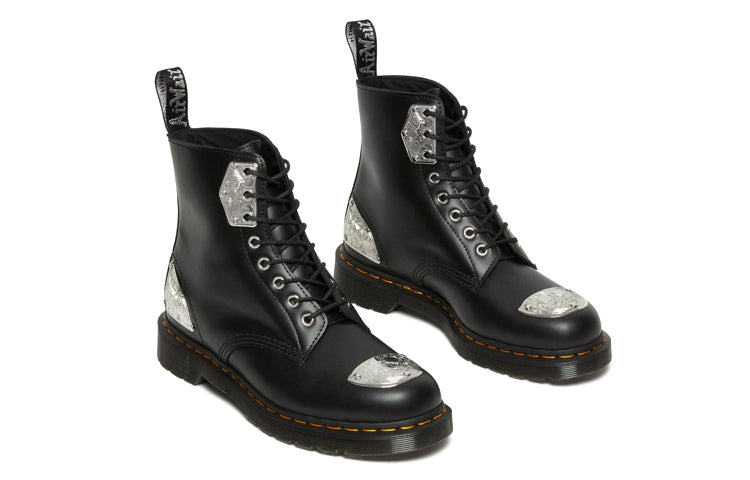 King Nerd 1460 Martin Boots Black