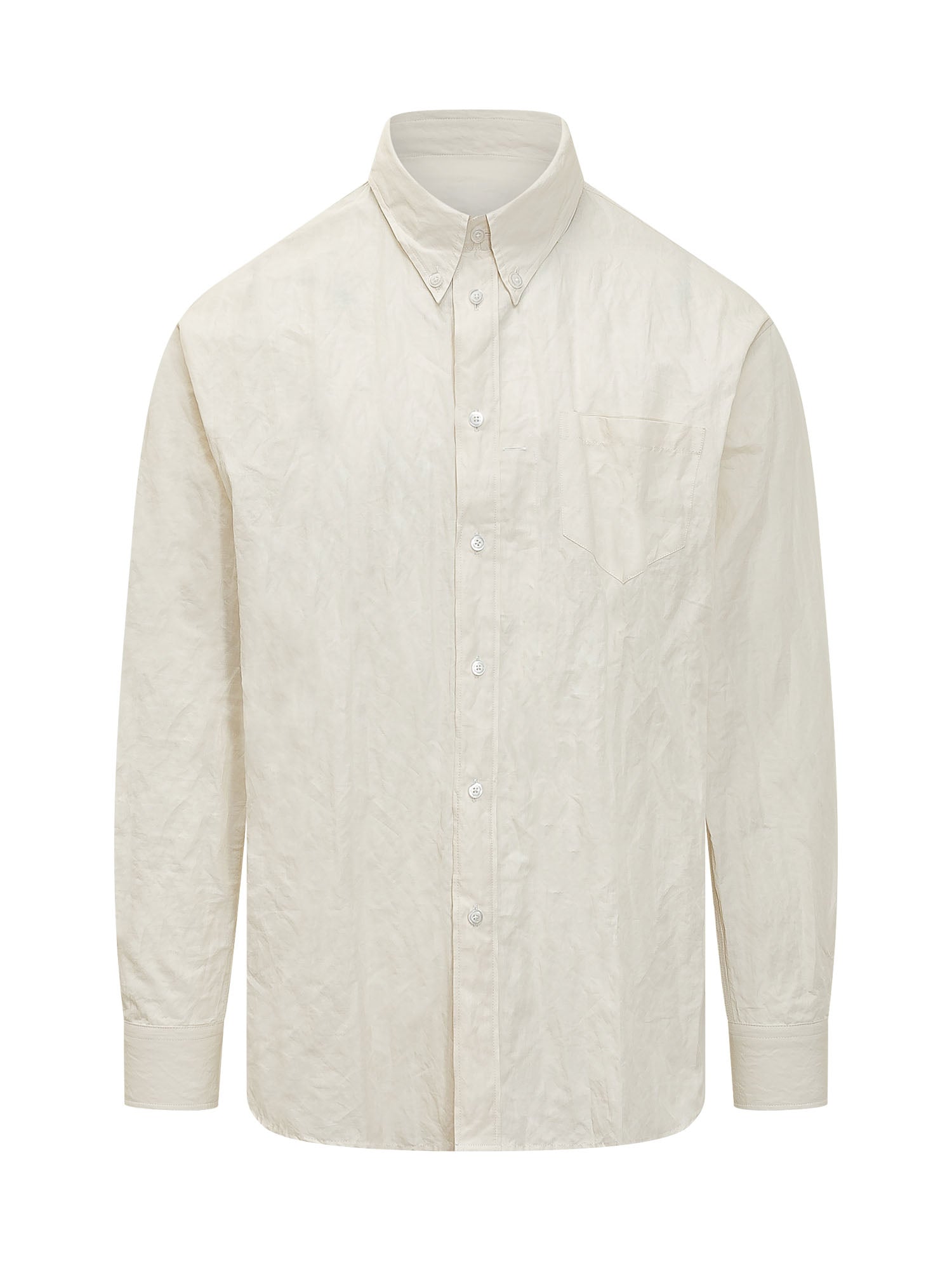 Button Down Shirt with Pocket - Size M