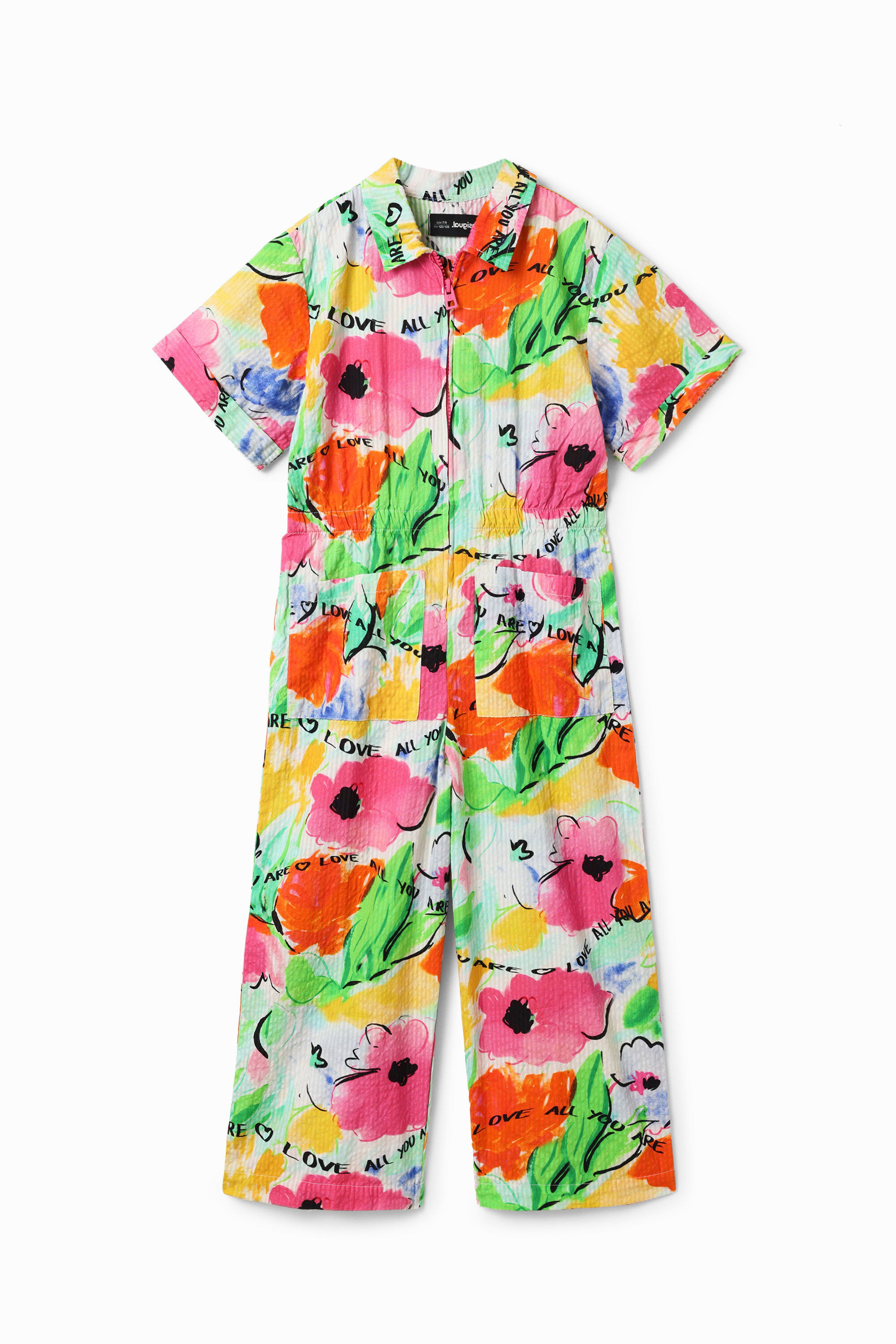 Long floral jumpsuit