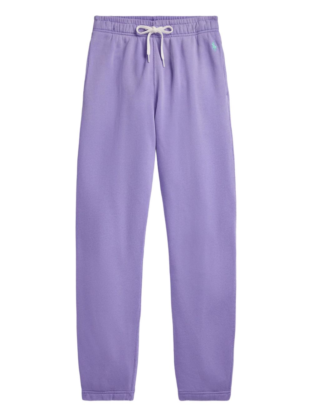Cotton-blend joggers - Purple