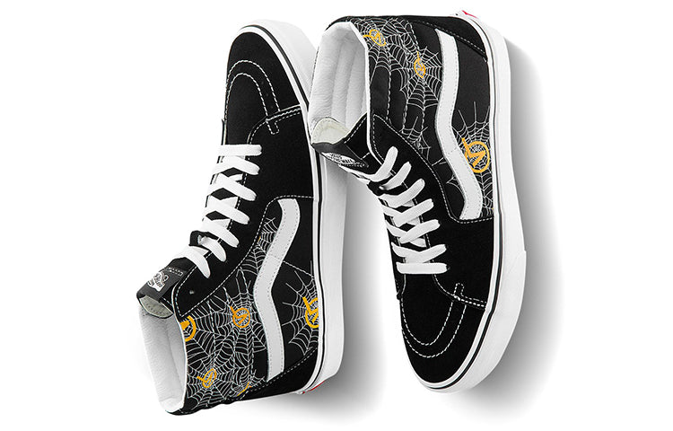 SK8-HI Shoes Black/White/Yellow