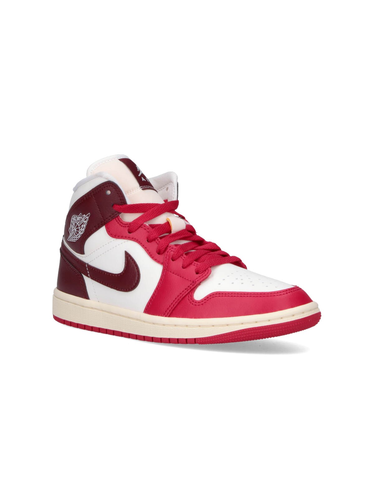 "Air Jordan 1 Mid Sail Mystic" Sneakers