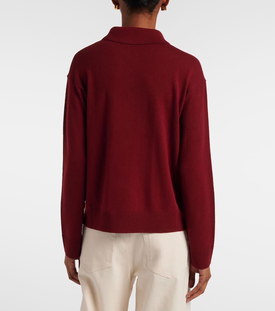 Frisia wool polo sweater