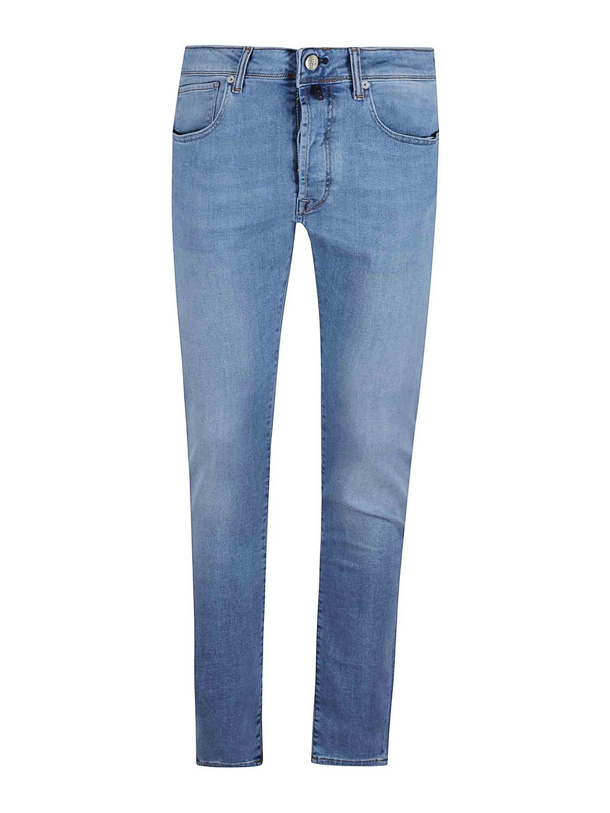 5 Tasche In Cotone Denim Stretch