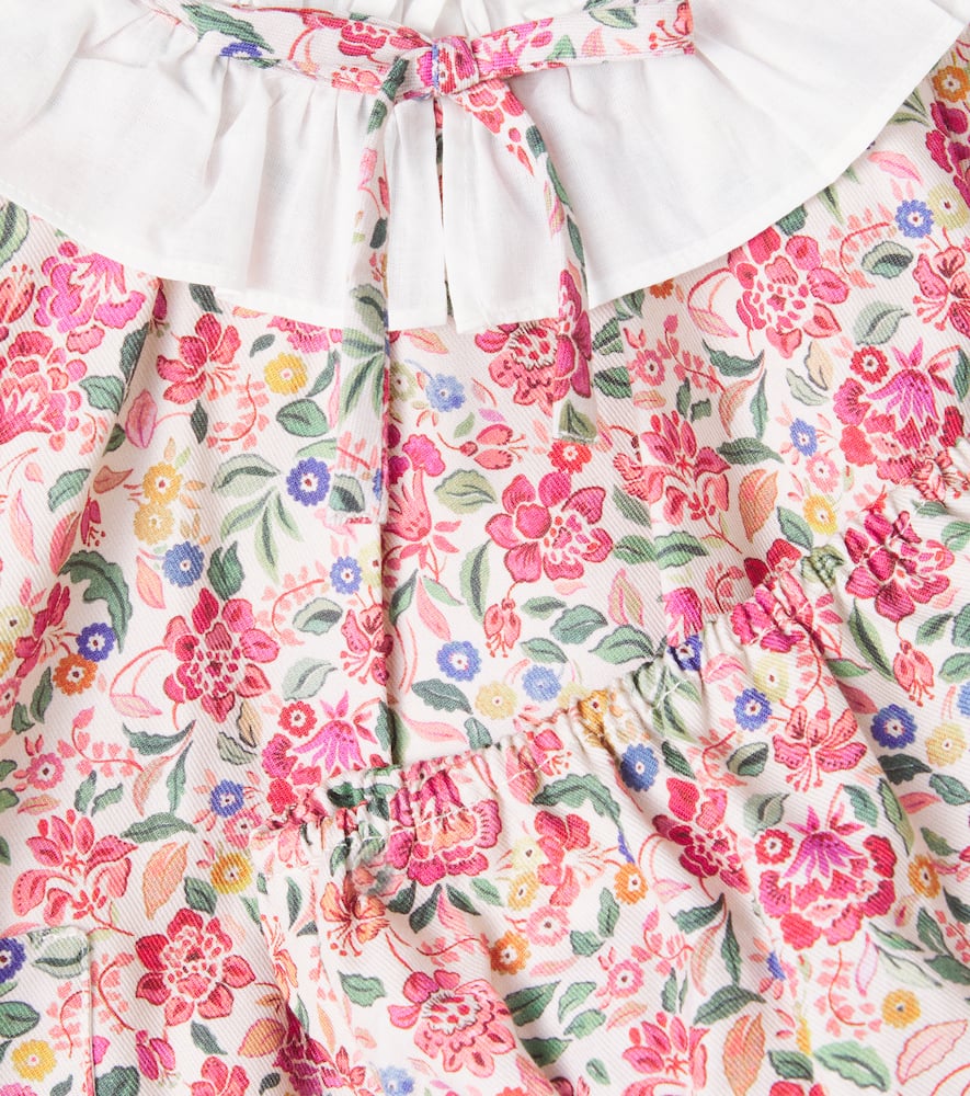 Baby Odisea floral dress and bloomers set