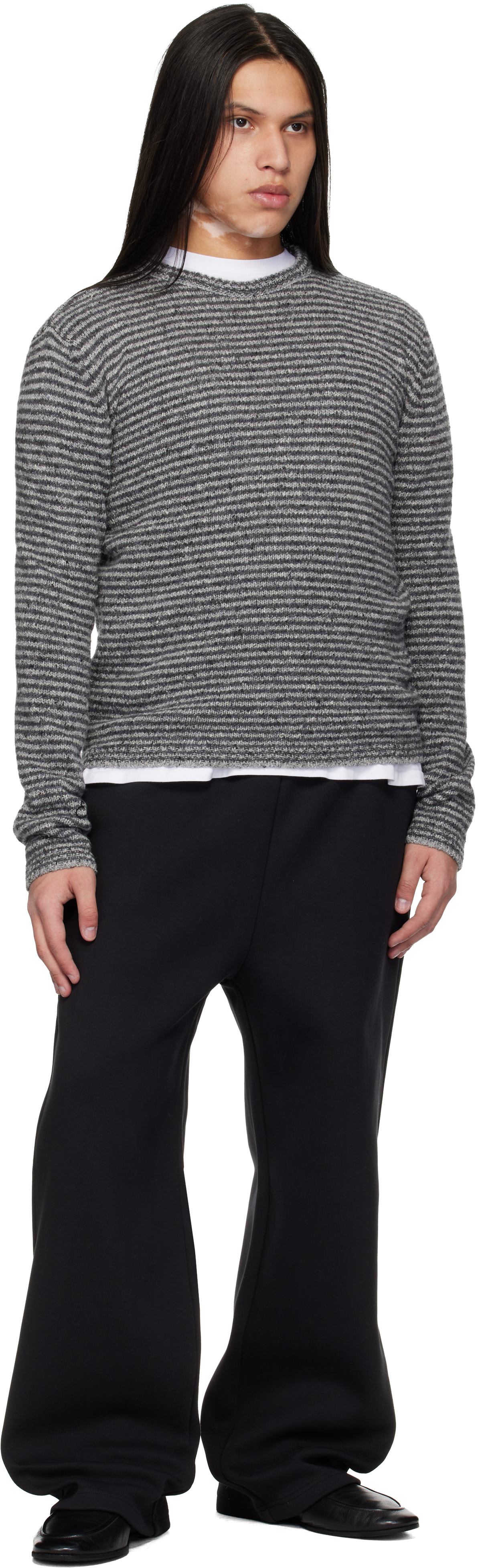 Black V2 Stacks Sweatpants