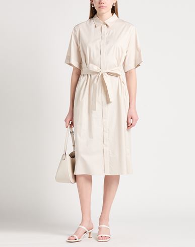 Woman Midi dress Off white Size 0 Cotton, Elastane