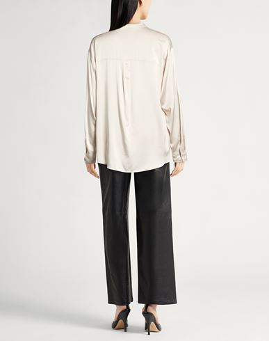 Forte_forte Woman Shirt Ivory Size 3 Silk, Elastane