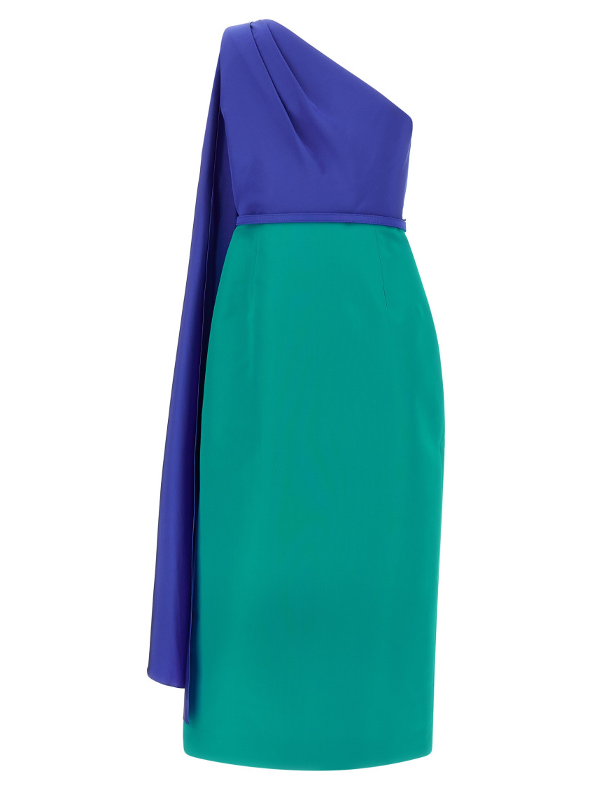 Color Block Dresses Multicolor