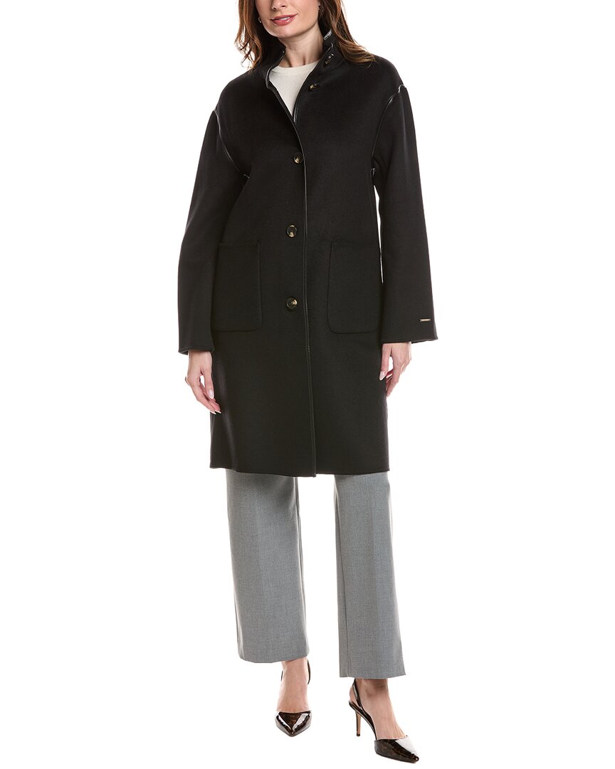Sydney Long Wool-Blend Coat