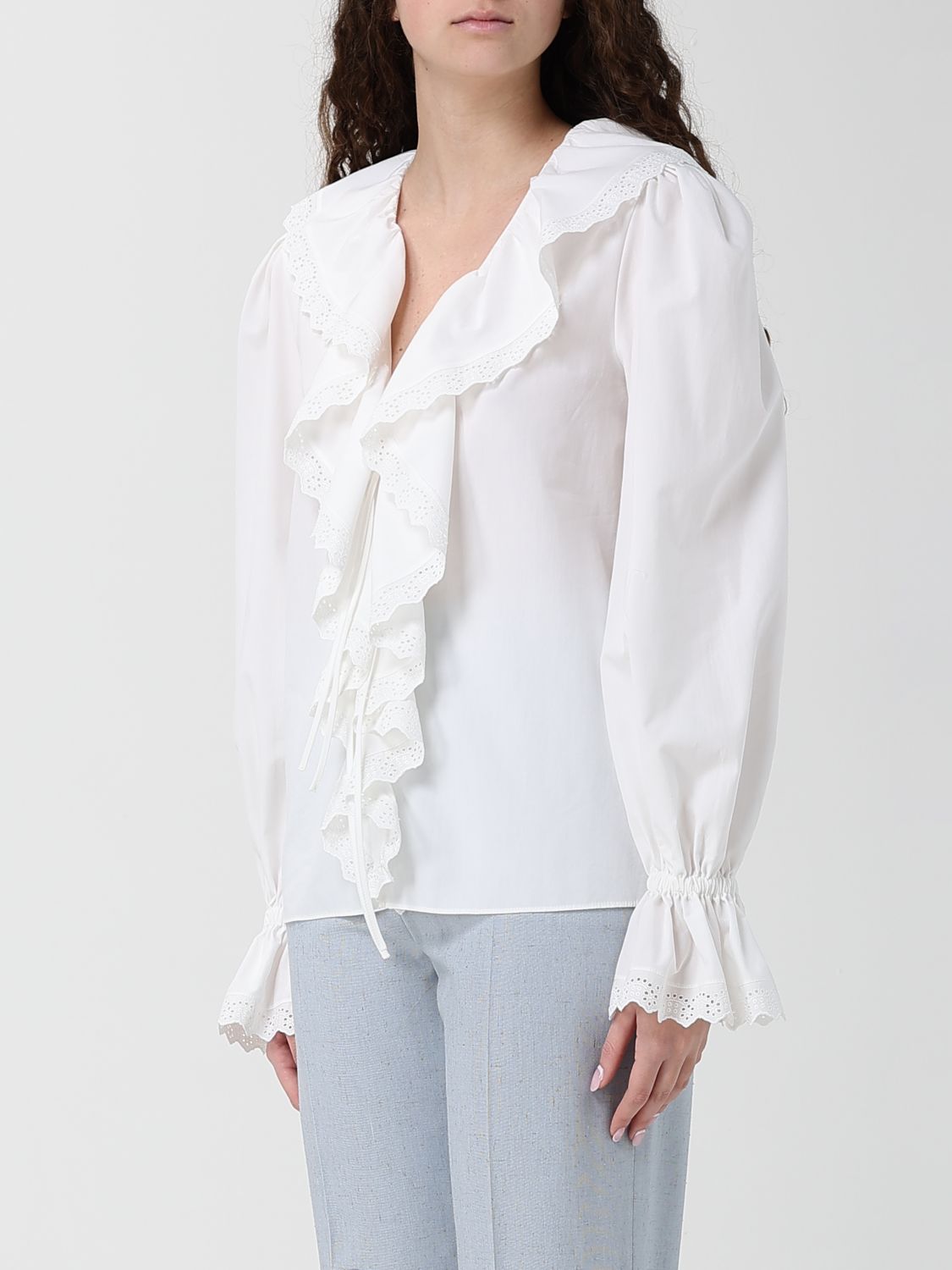 Shirt Woman color White