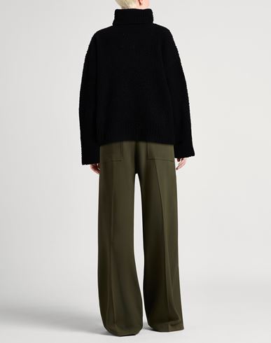 Woman Turtleneck Black Size S Polyamide, Alpaca wool, Wool