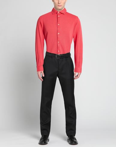 M. bardelli Man Shirt Coral Size L Cotton