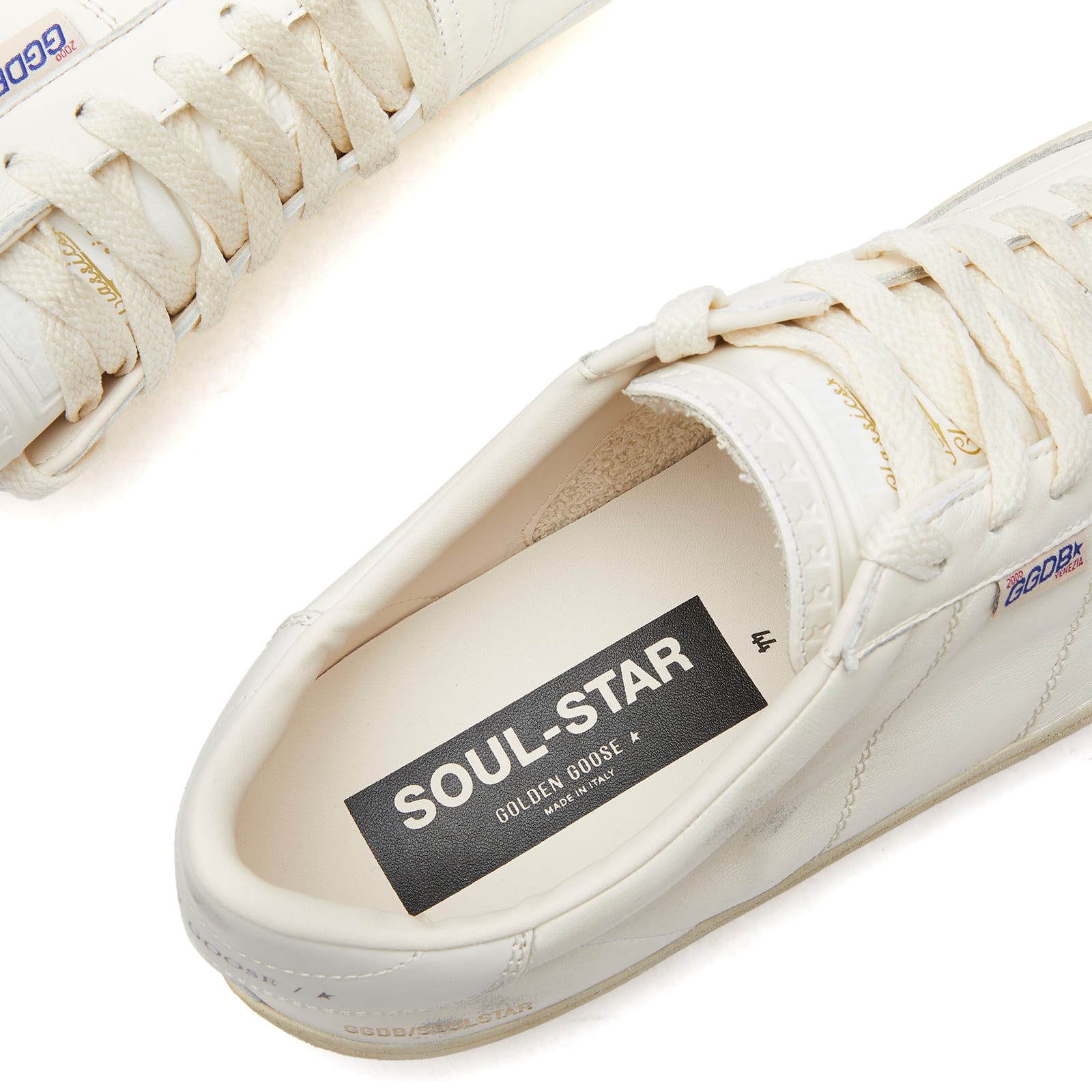 Men's Soul Star Sneakers in White/Milk