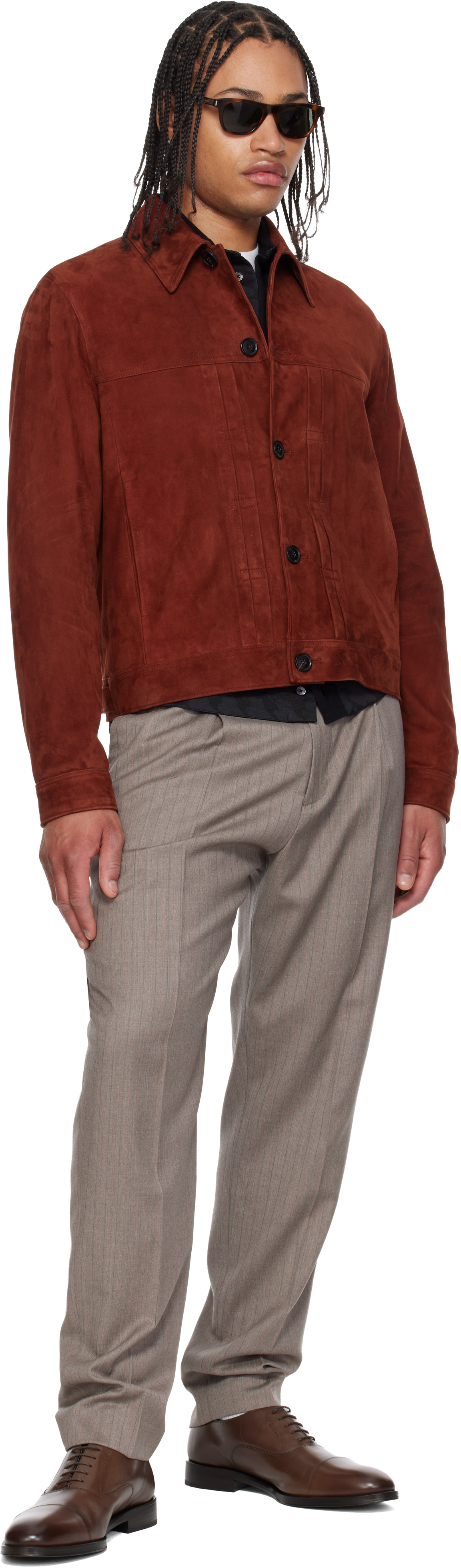 Brown Wool Trousers