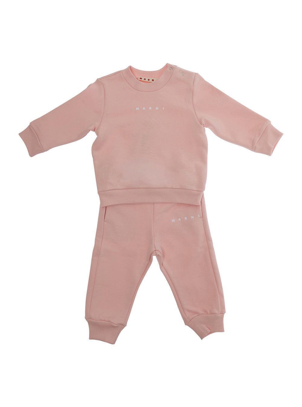 Kids Sweatshirt & Pants Set — Pink