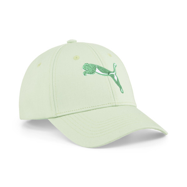 PUMA ESS+ Blossom Baseball Cap in Green