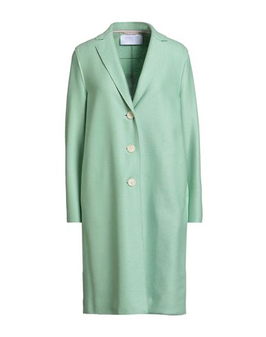 Woman Coat Light green Size 2 Virgin Wool