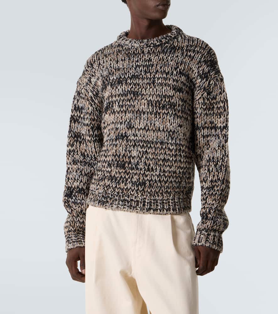 Wool-blend sweater