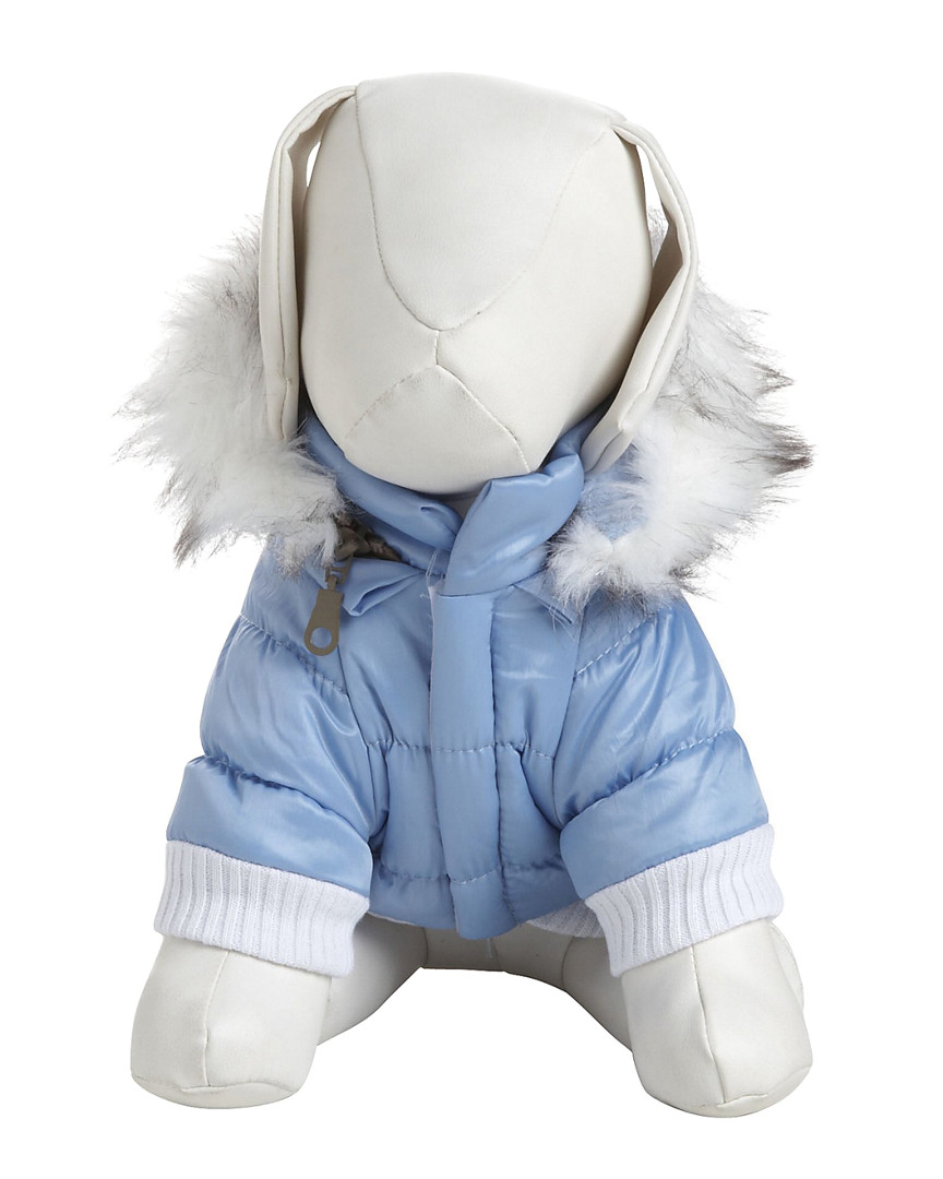 Metallic Fashion Pet Parka Coat