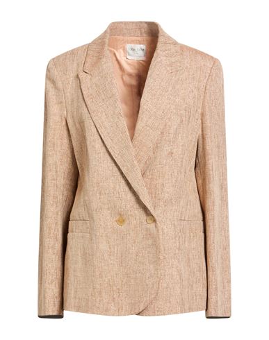 Forte_forte Woman Blazer Sand Size 0 Linen, Cotton, Polyester, Polyamide