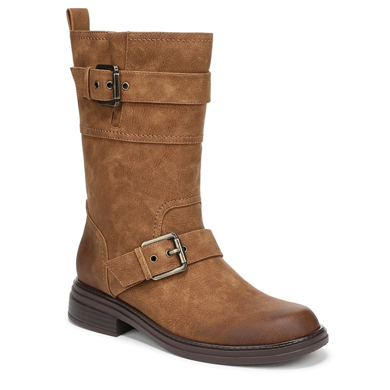 Women's Latoya Mid Calf Boots (Tan)