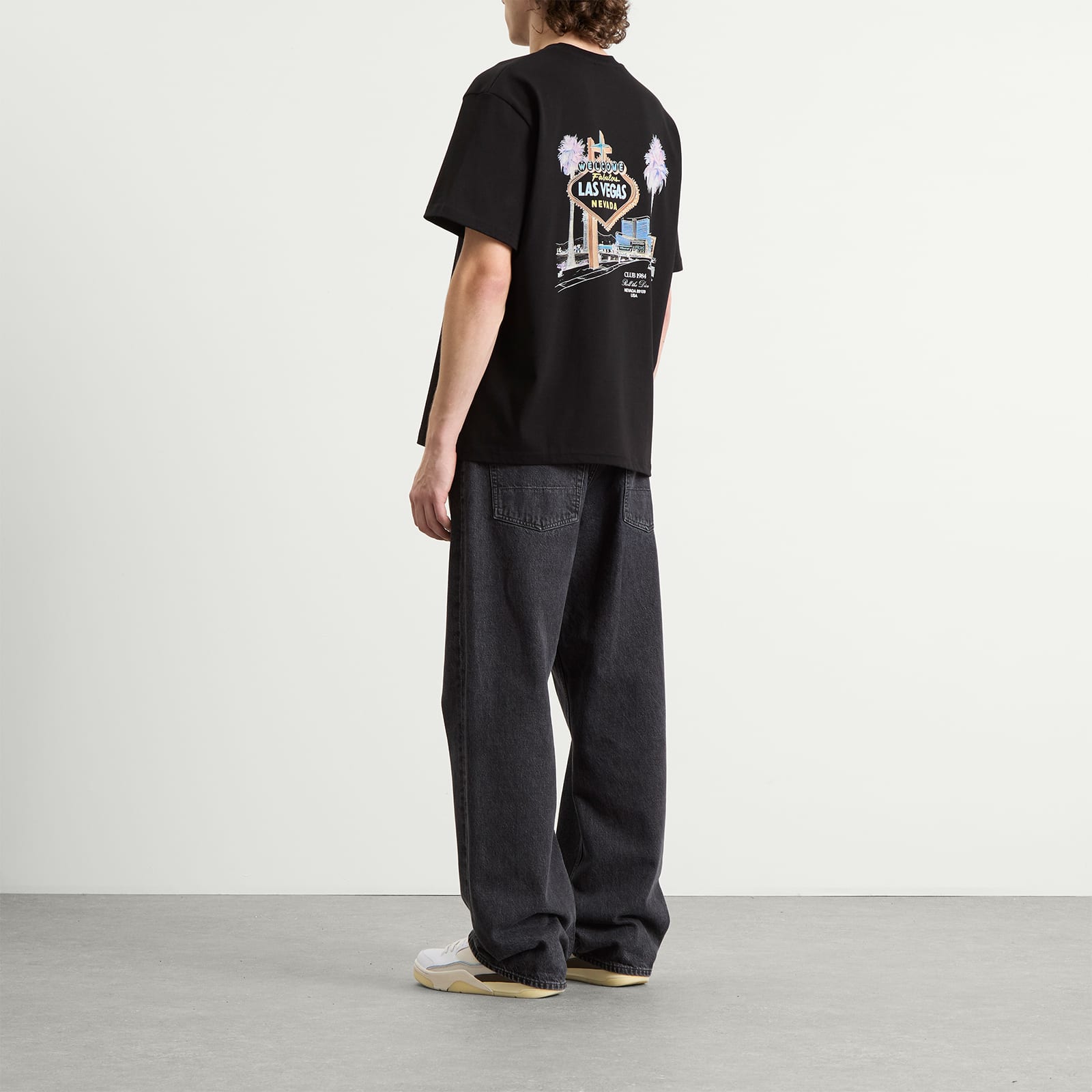 Men's Welcome To Vegas T-Shirt Black