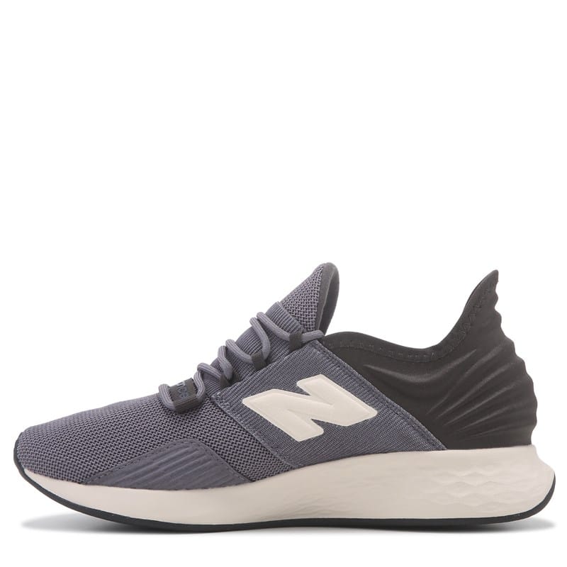 Men's Fresh Foam Roav Running Shoes (Grey/Black/Off White)