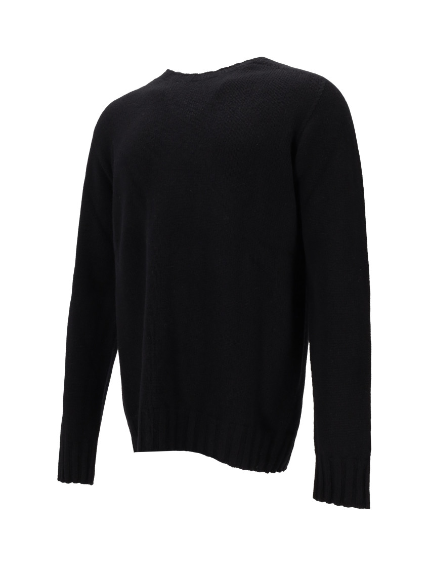 La Rose - h-neck sweater long sleeve