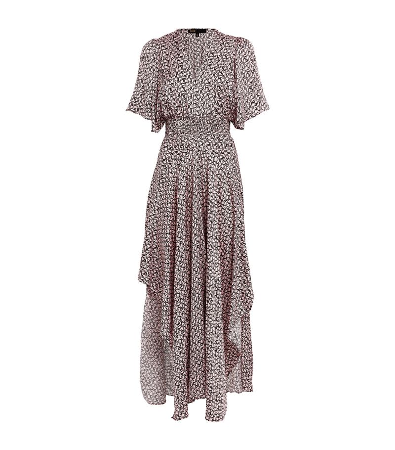 Printed Midi Dress