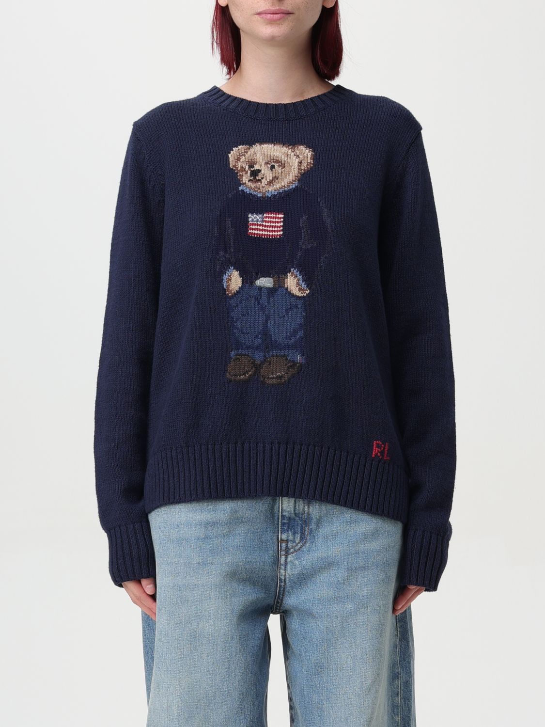 Sweater Woman color Navy