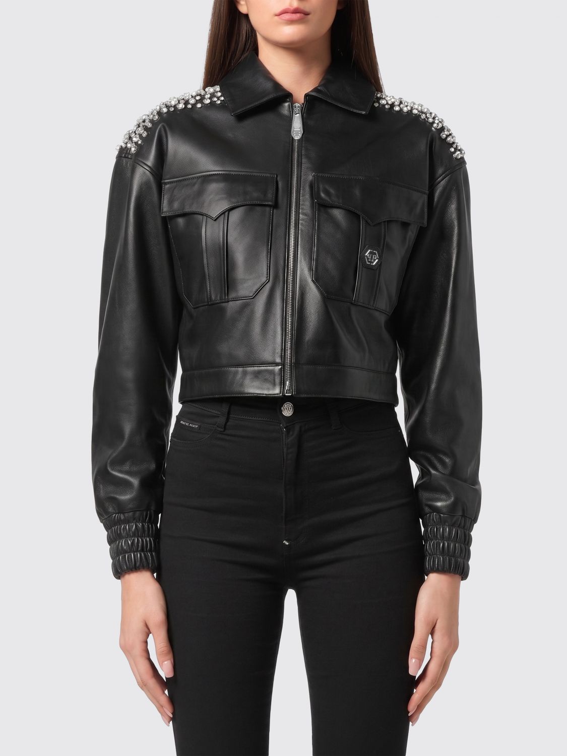 Jacket Woman color Black