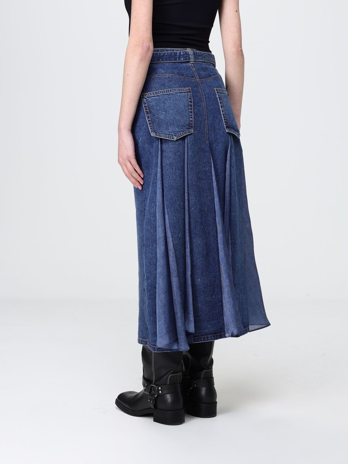 Skirt Woman color Blue