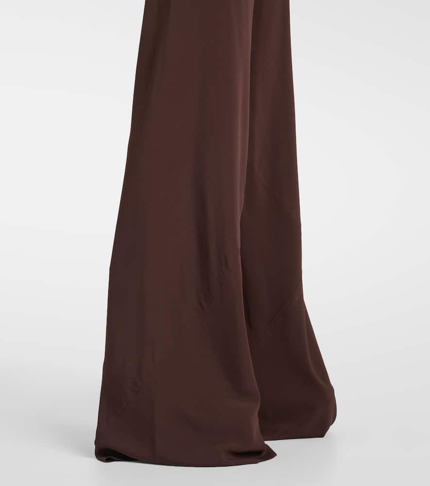 Dietrich Drawstring crêpe cady straight pants