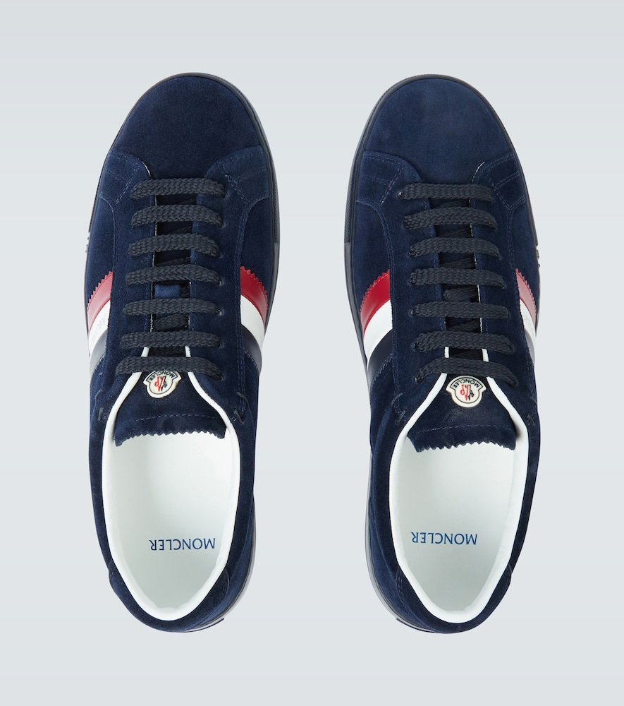 Moncler New Monaco suede sneakers