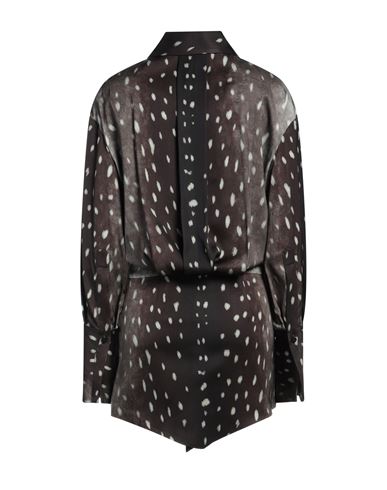 Woman Mini dress Dark brown