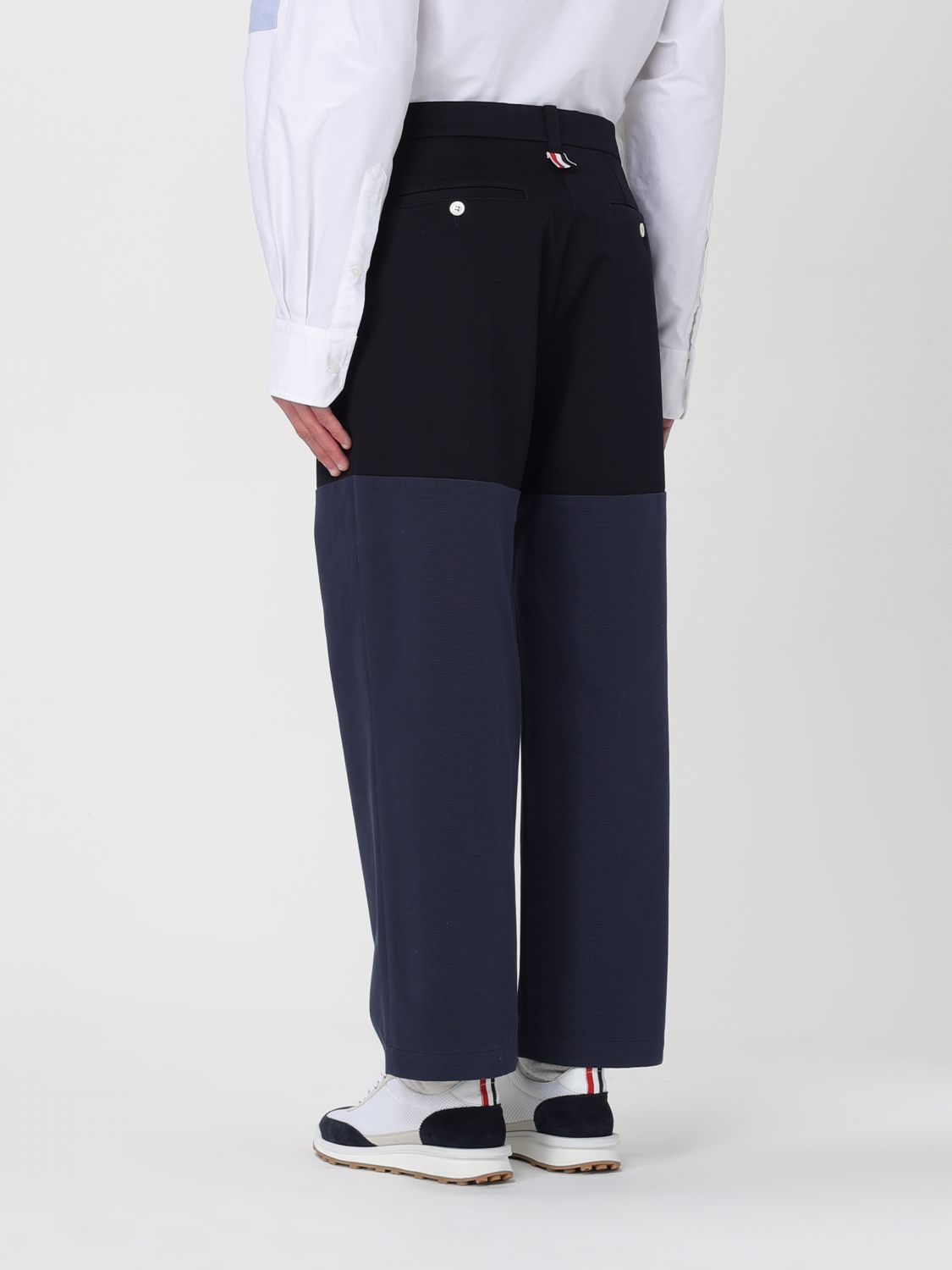 Pants Men color Blue