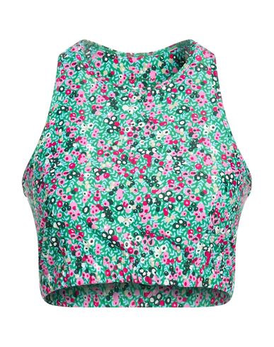 Malìparmi Woman Top Green Size M Recycled polyamide, Elastane