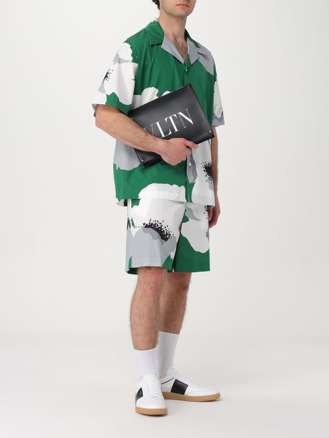Short Men color Green