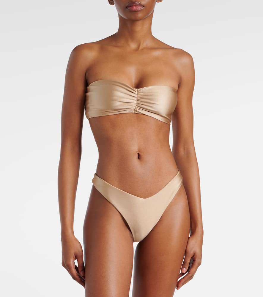 Ava ruched bikini top