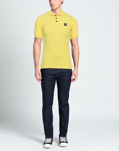 Man Polo shirt Yellow