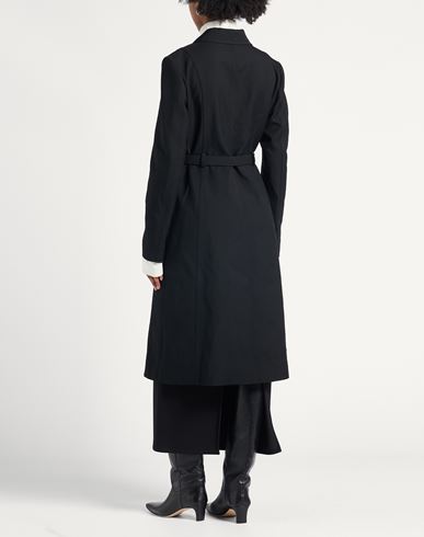 Woman Coat Black Size 8 Virgin Wool