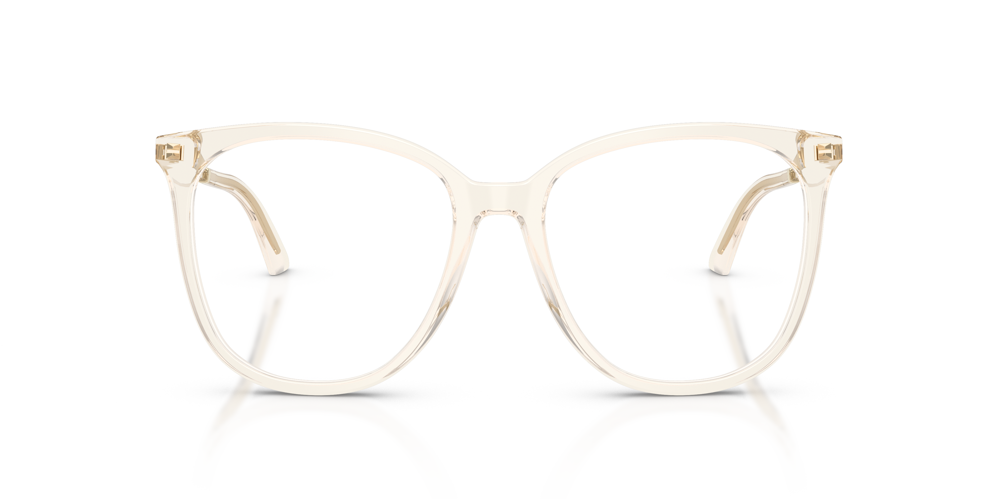 Jimmy Choo Donna Jimmy Choo JC3060 5107 Montature da vista Acetato Marrone Trasparente Pantos Normale