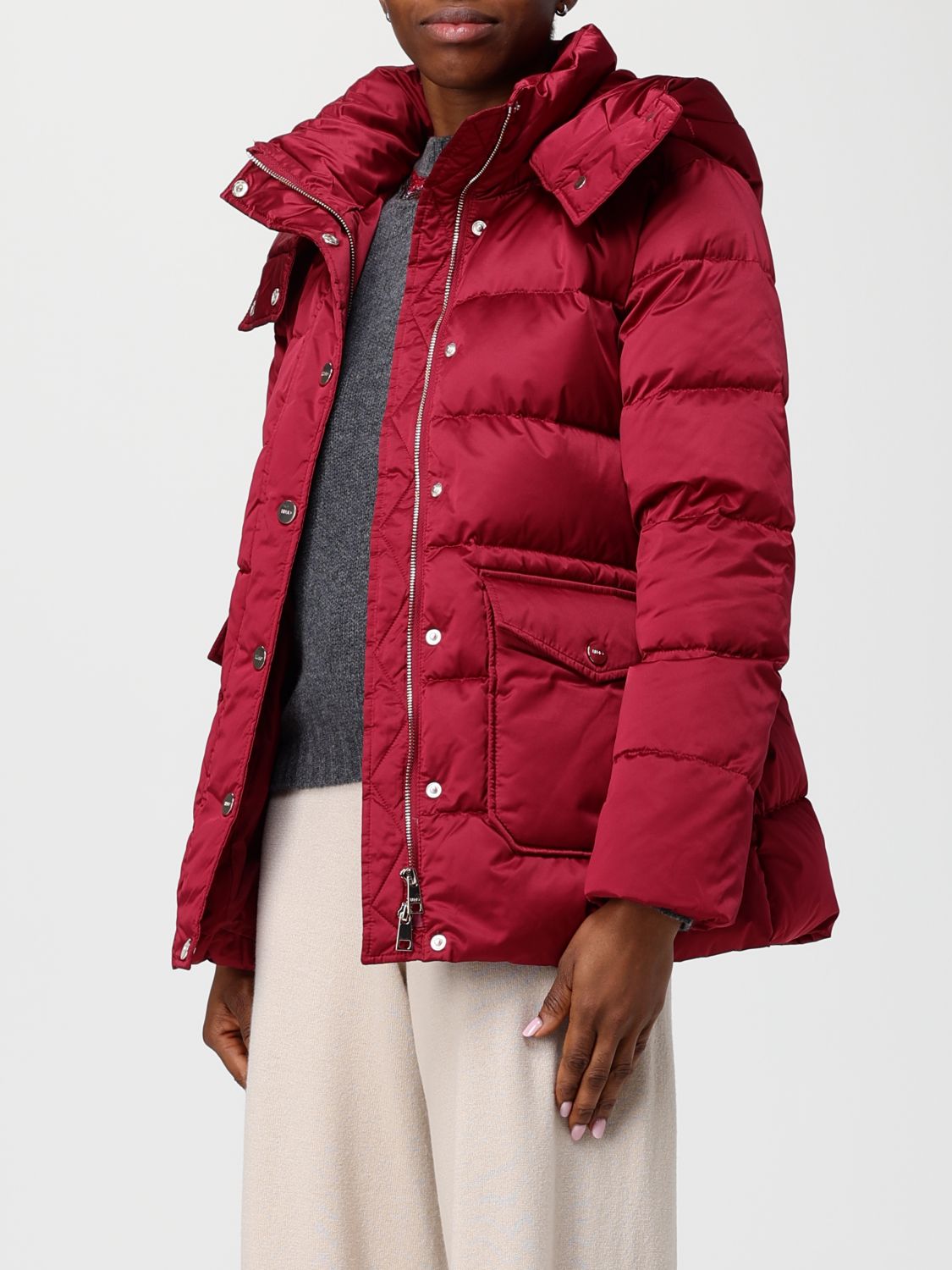 Jacket Woman color Ruby