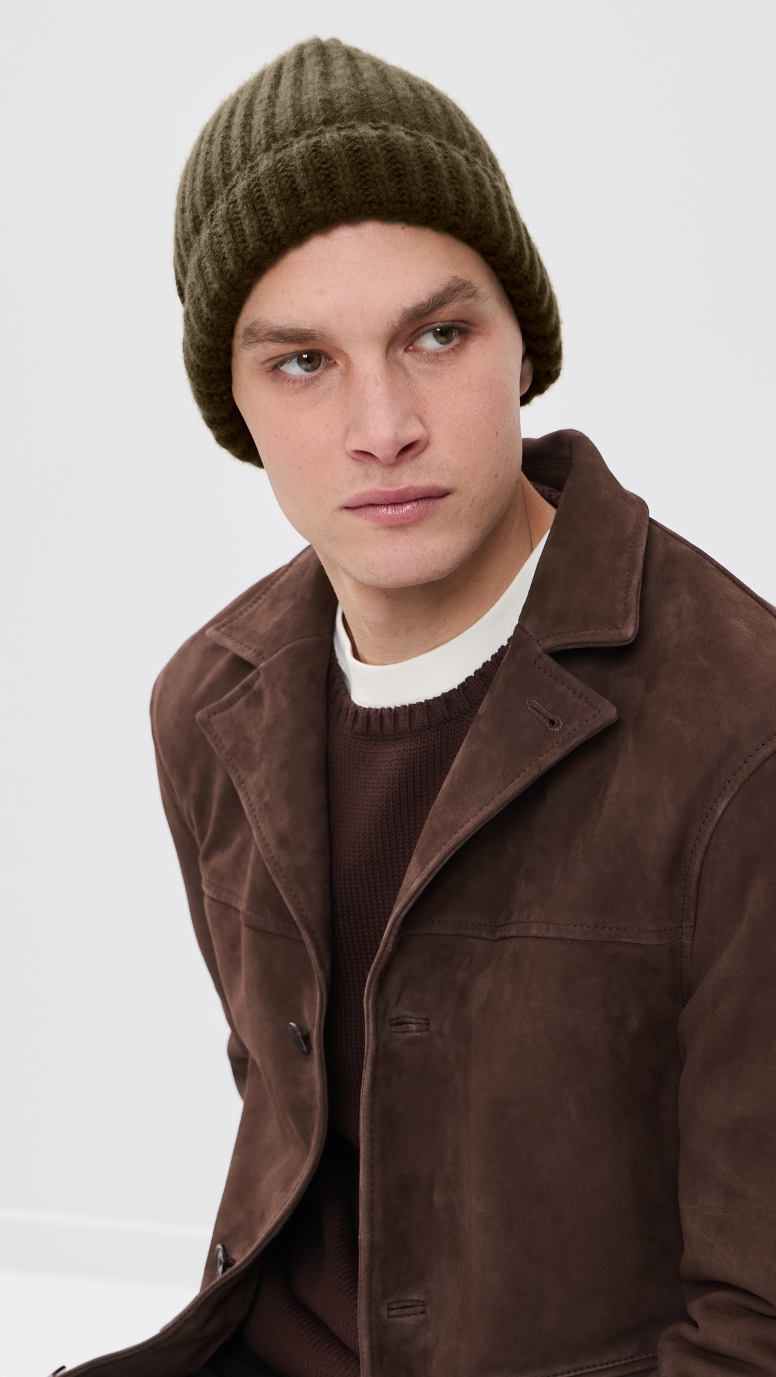 The Cousteau Beanie Olive One Size