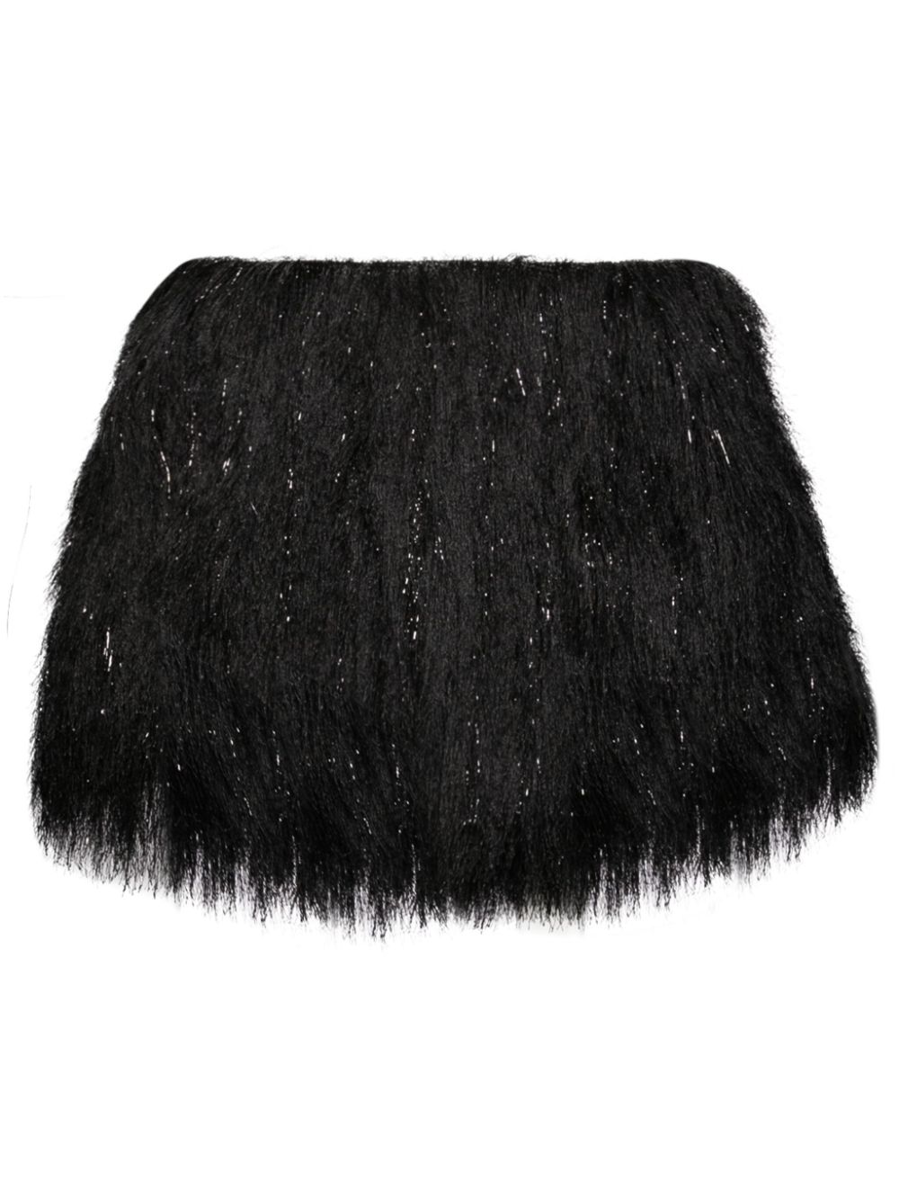 Fringed shorts - Black