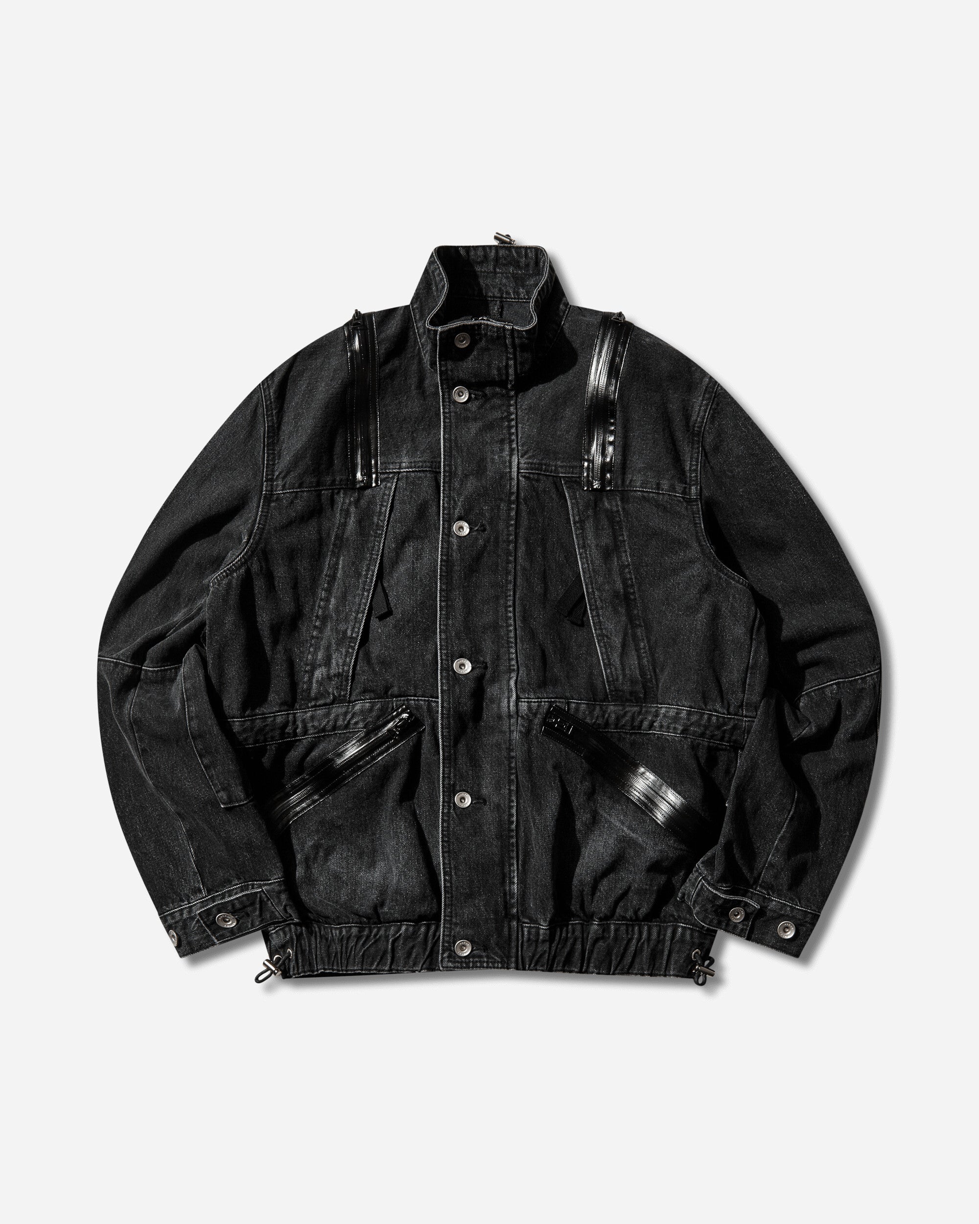 Men s Denim Blouson Black