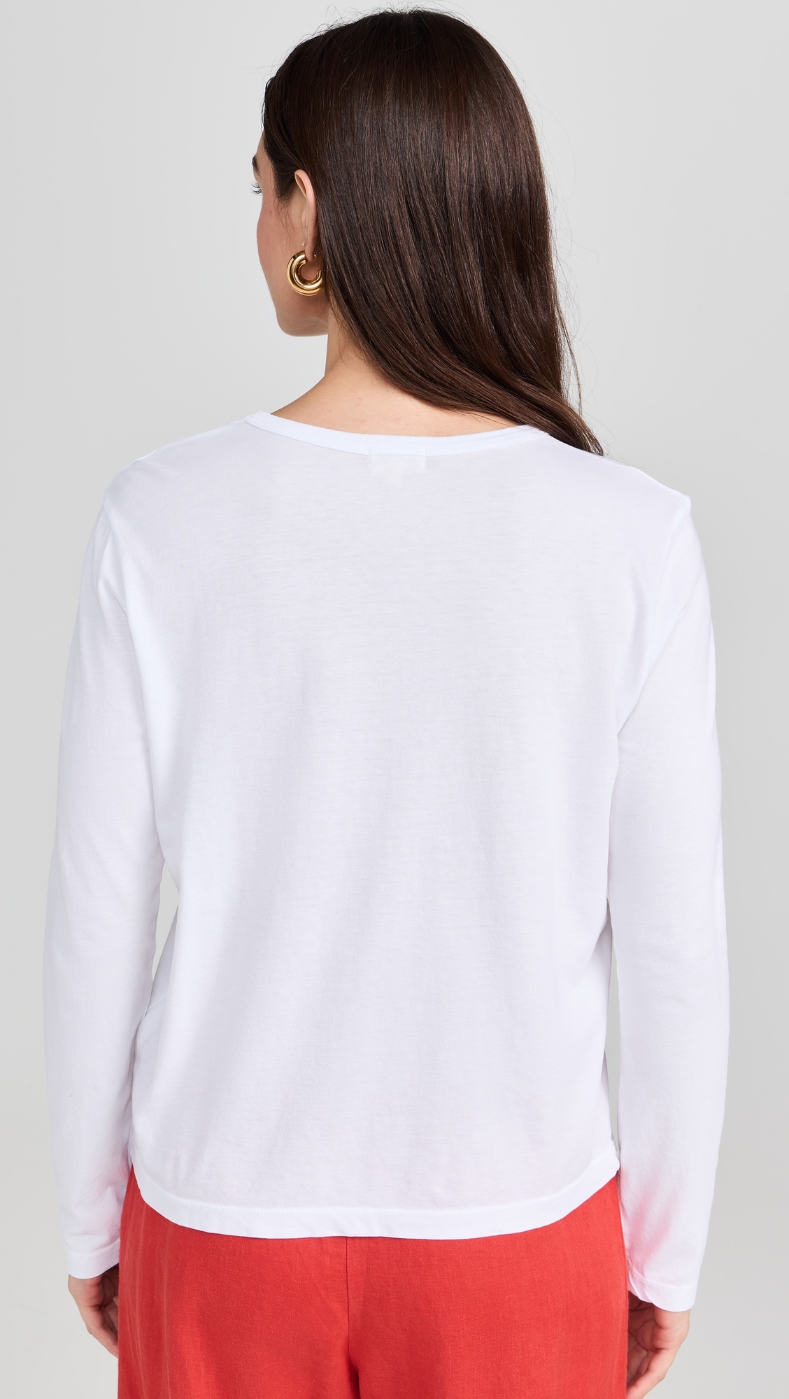 The Jersey Relaxed Long Sleeve Tee Powder
