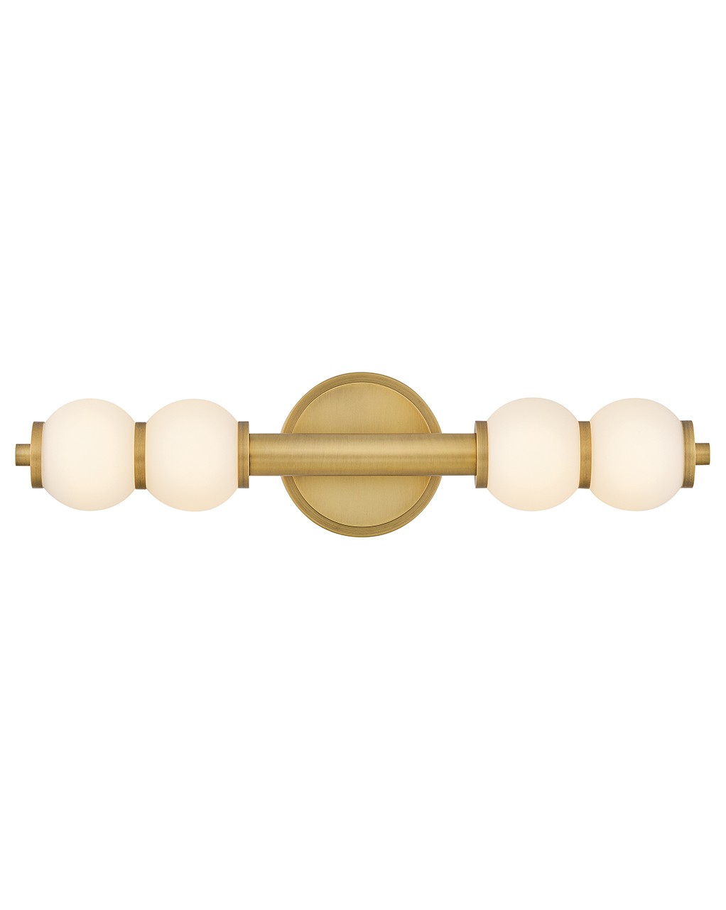 Lacquered Brass LED Wall Sconce from the Trigo Collection